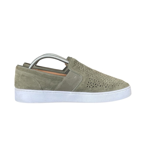 Vionic Kani Olive Green Slip-On Sneakers - Picture 1 of 9